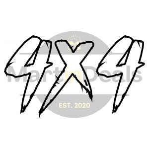 4x4 | Outline | Vinyl Decal