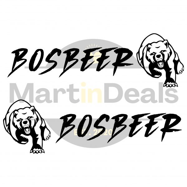 Bosbeer | Vinyl Decal (Set of 2)