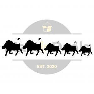 Warthog Family | Tailgate Vinyl Decal