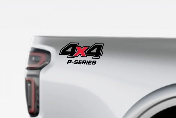 P-Series | 4x4 Vinyl Decal (Set of 2)