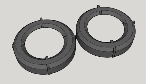 FIAT ABARTH - 500/595/695 - 16-22 - Fog Light Cover Caps - Image 2