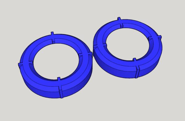FIAT ABARTH - 500/595/695 - 16-22 - Fog Light Cover Caps - Image 5