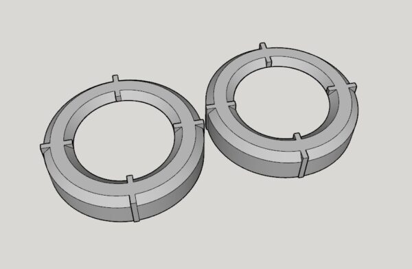 FIAT ABARTH - 500/595/695 - 16-22 - Fog Light Cover Caps - Image 3